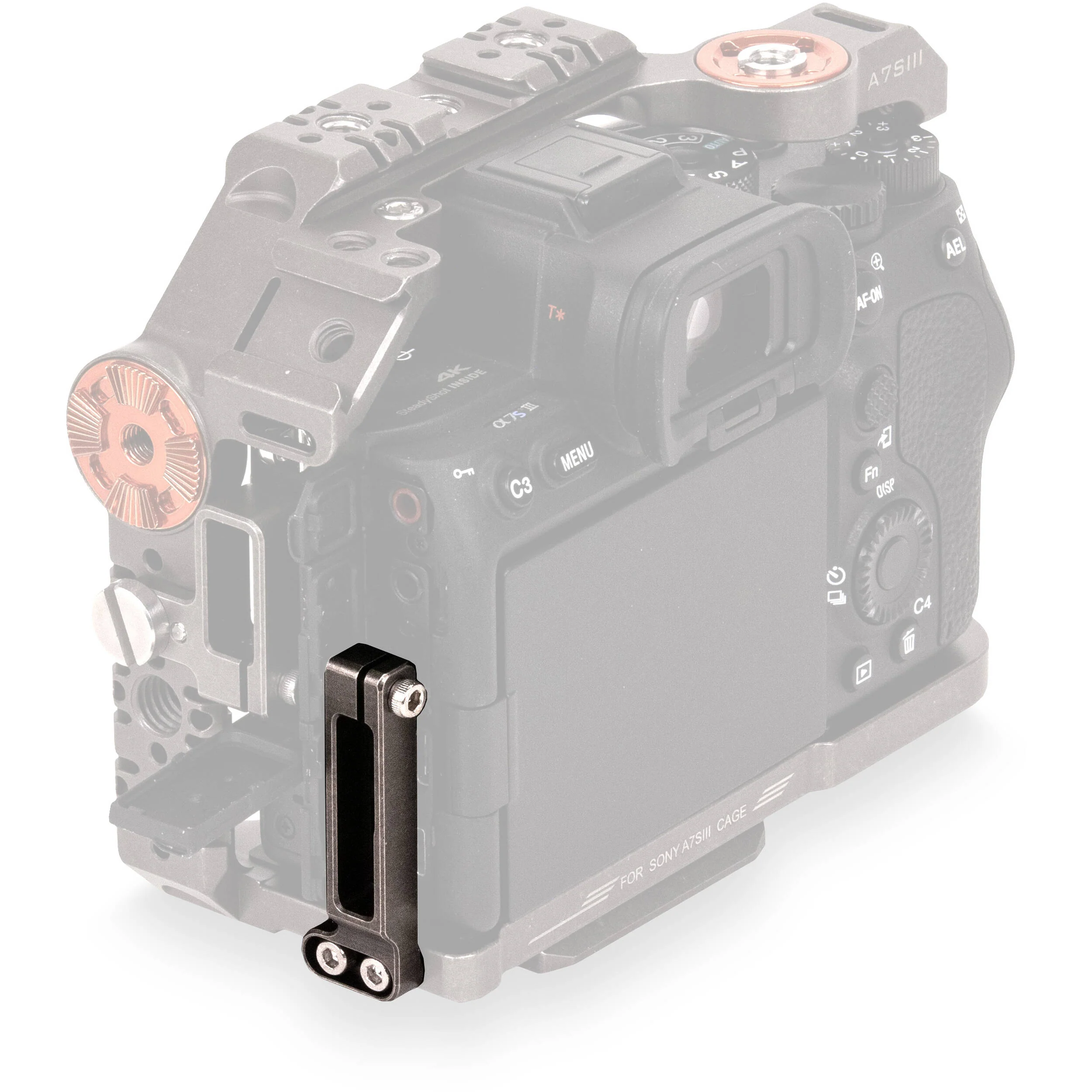 Tilta USB Type-C Cable Clamp Attachment for Sony a7S III Cages (Tactical Gray) - Image 2