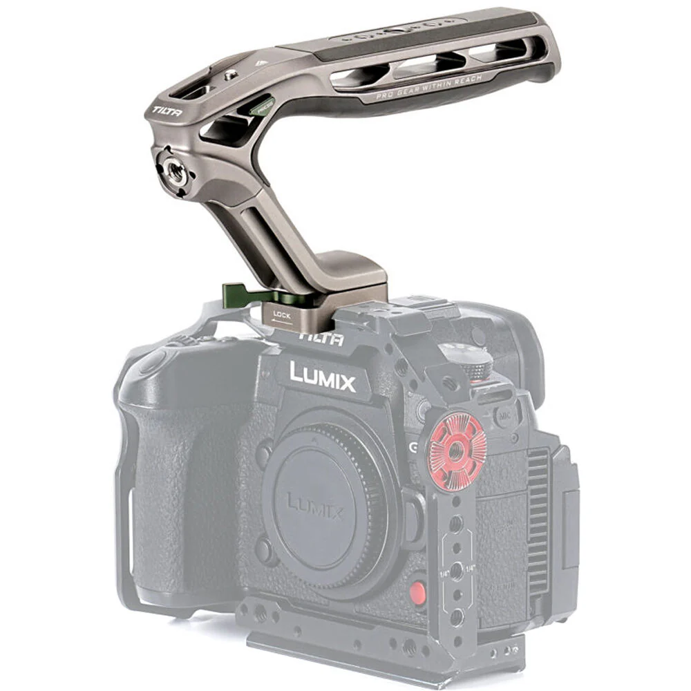 Tilta Xeno Top Handle with NATO Clamp (Titanium Gray) - Image 4