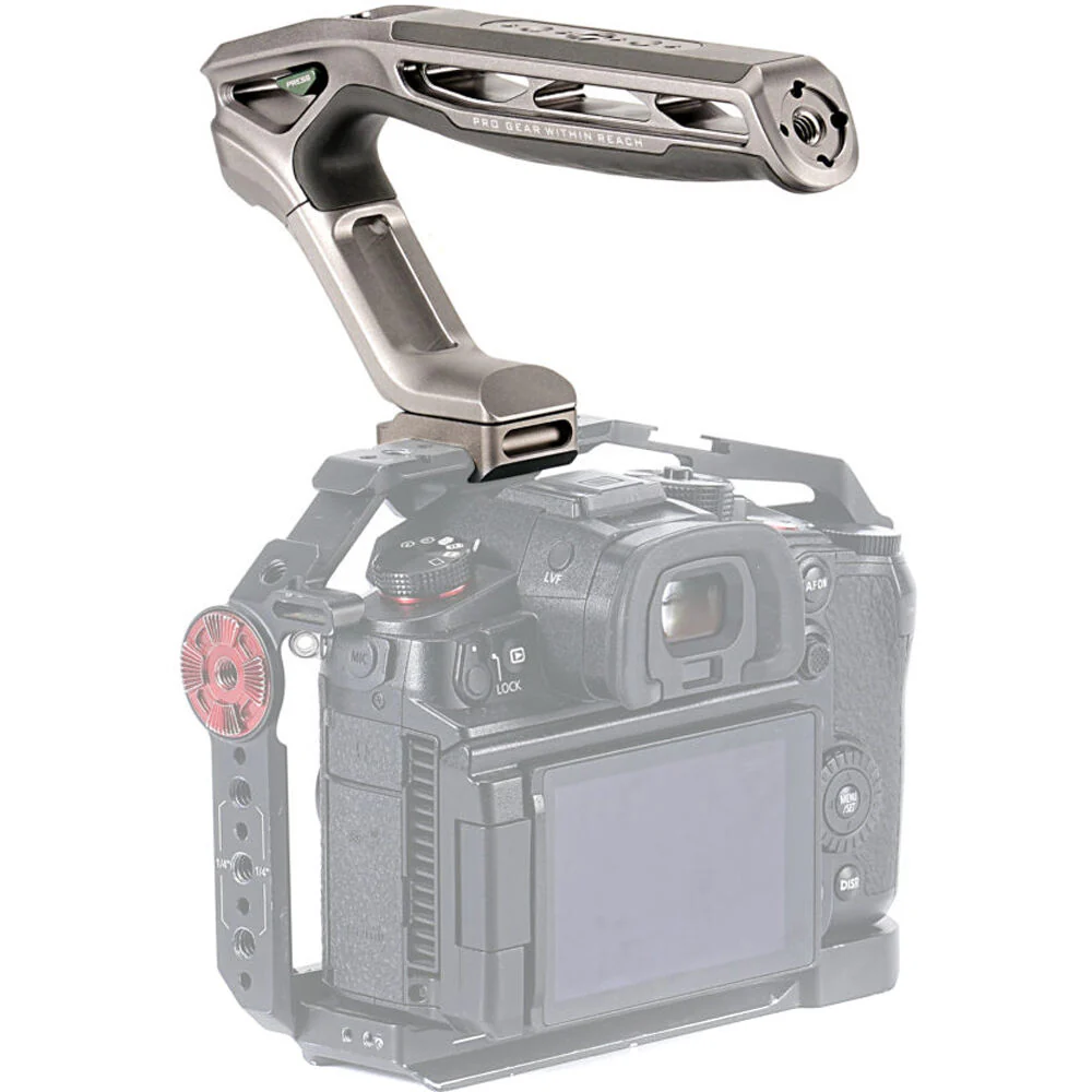 Tilta Xeno Top Handle with NATO Clamp (Titanium Gray) - Image 5