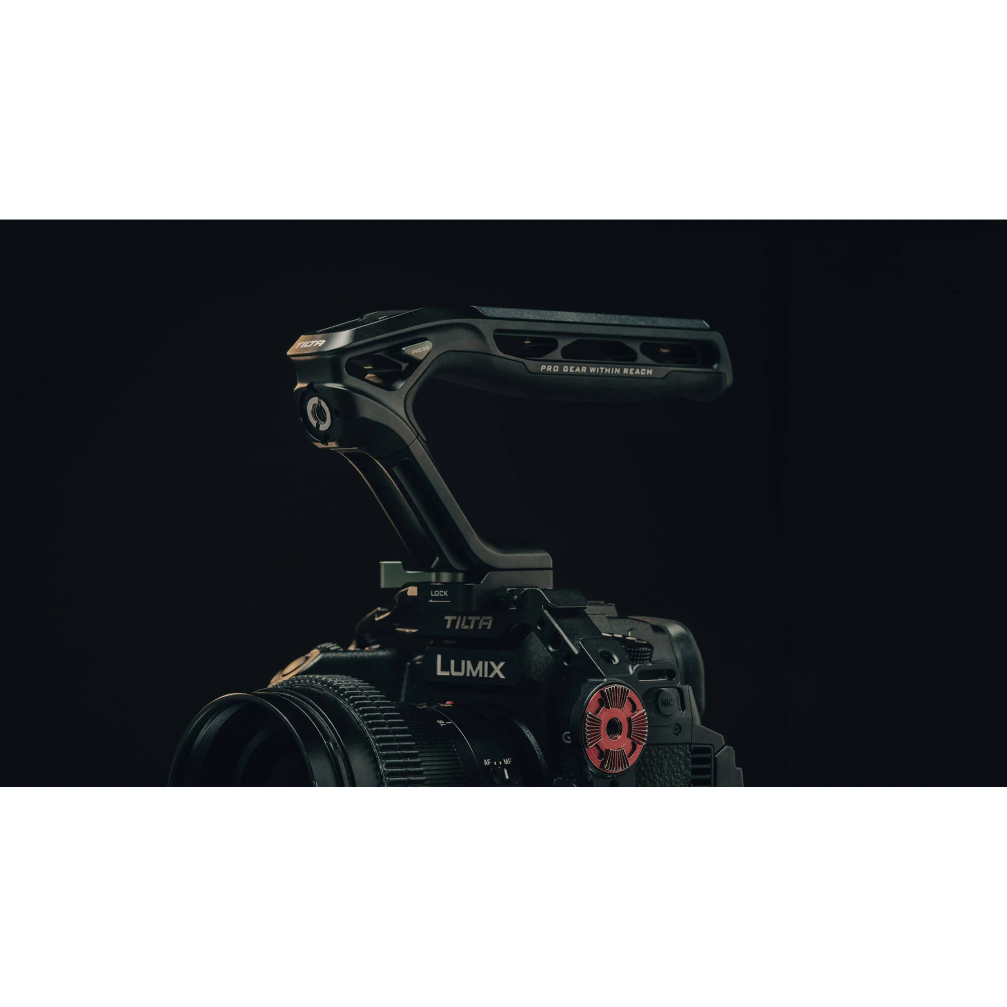 Tilta Xeno Top Handle with NATO Clamp (Titanium Gray) - Image 7