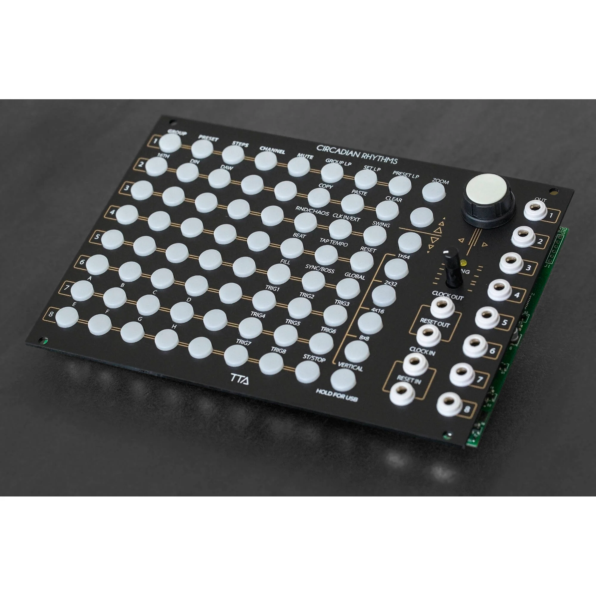 TipTop Audio Circadian Rhythms Performance Sequencer Eurorack Module (36 HP, Black) - Image 5