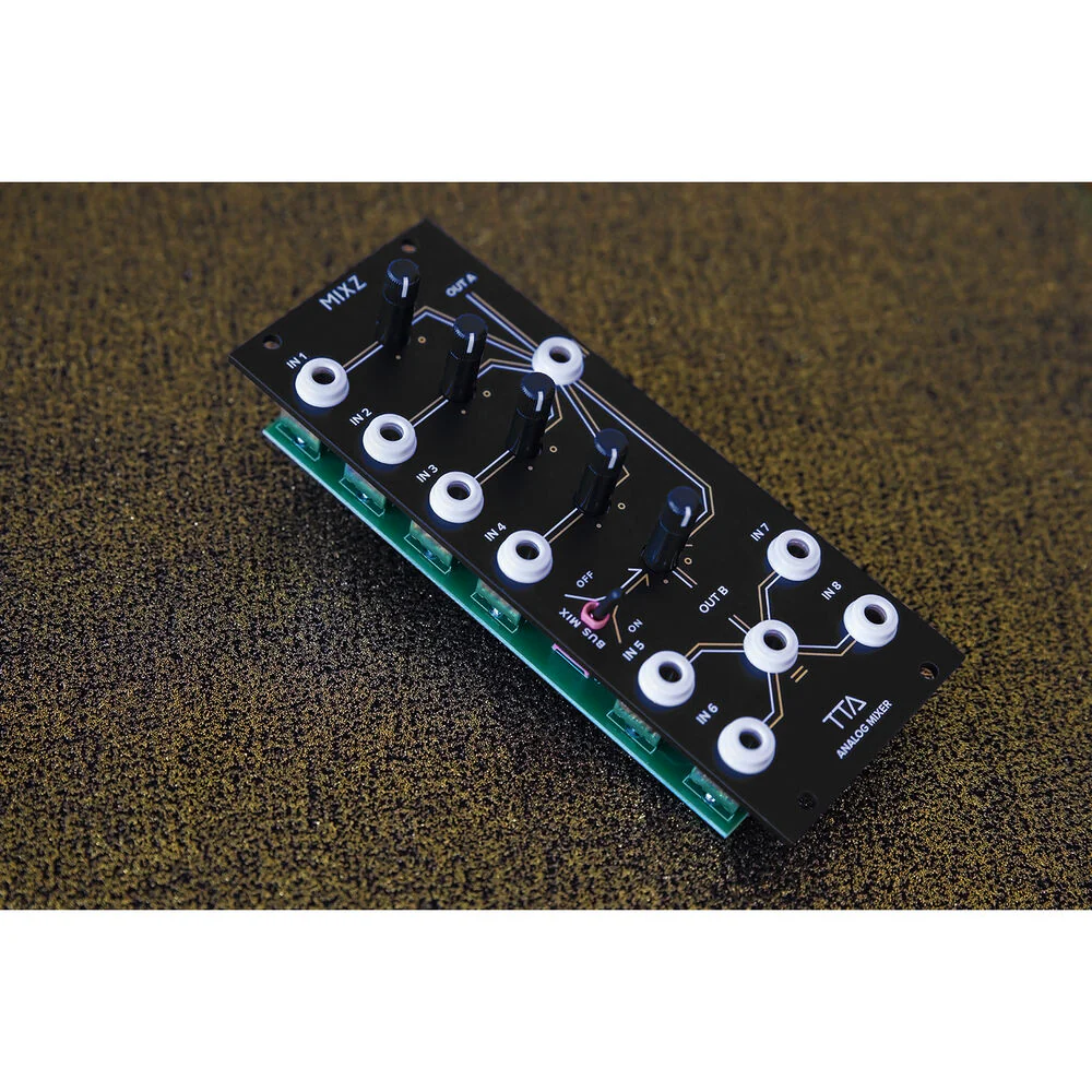 TipTop Audio MIXZ Mixer Eurorack Module (10 HP, White) - Image 2