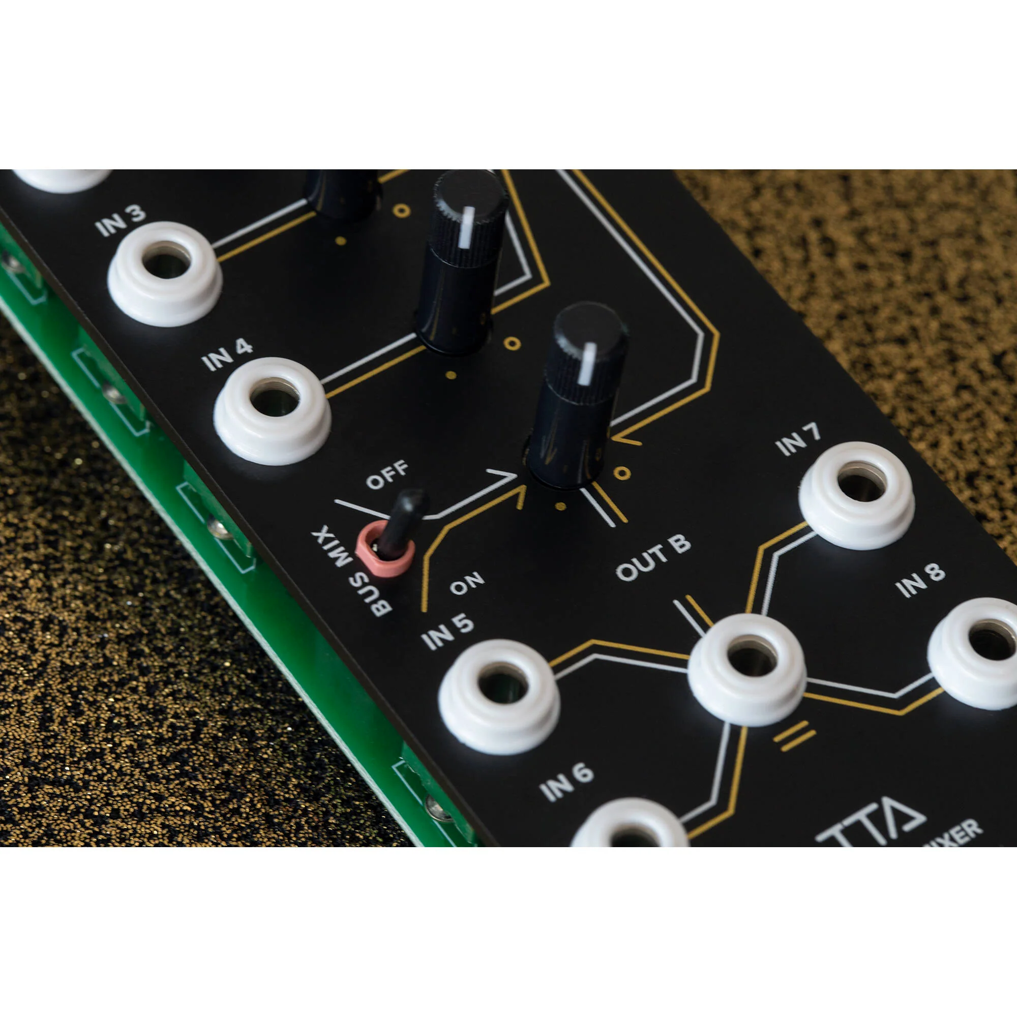 TipTop Audio MIXZ Mixer Eurorack Module (10 HP, White) - Image 3
