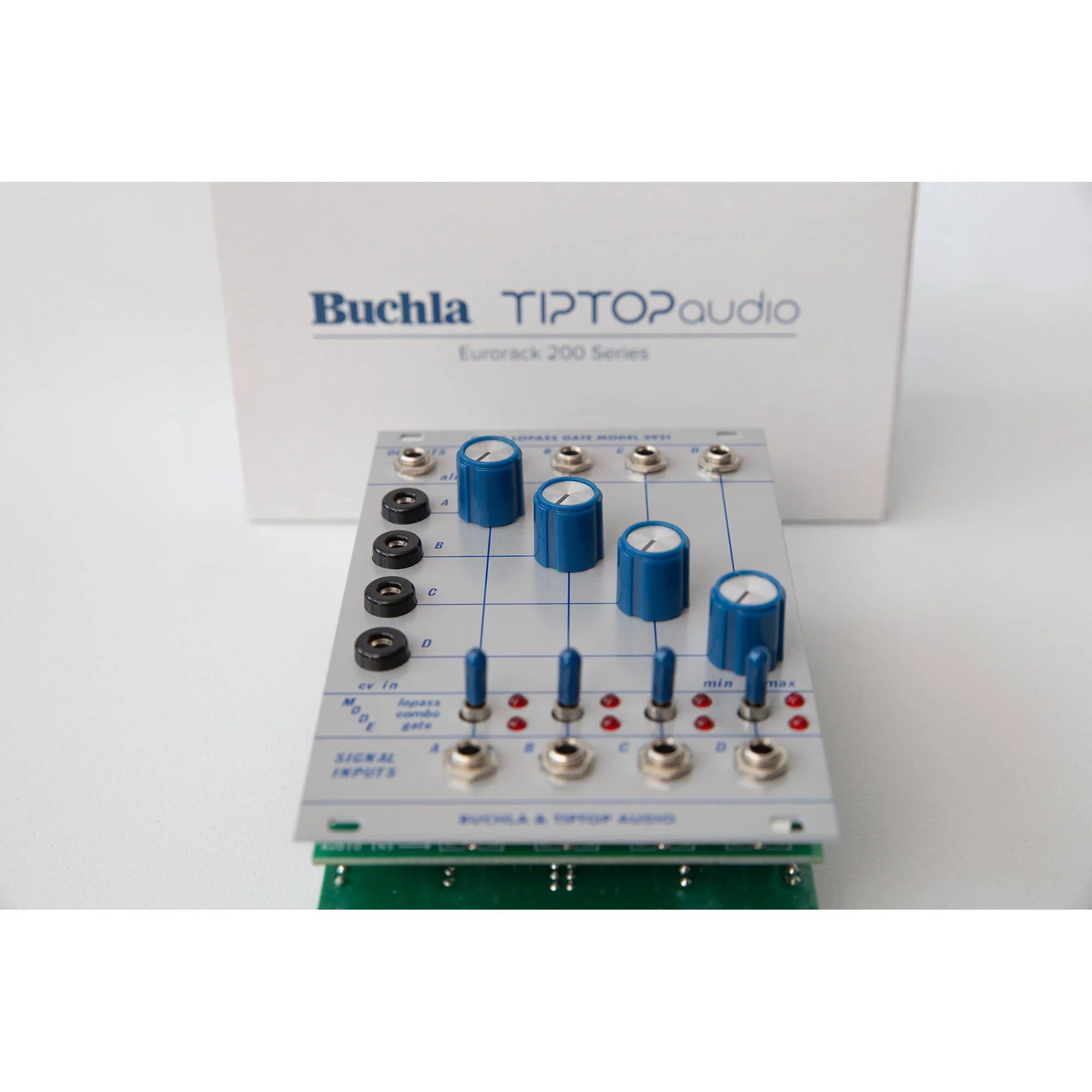 Tiptop Buchla Model 292t RHS Quad Low-Pass Gate Eurorack Module (16 HP) - Image 2