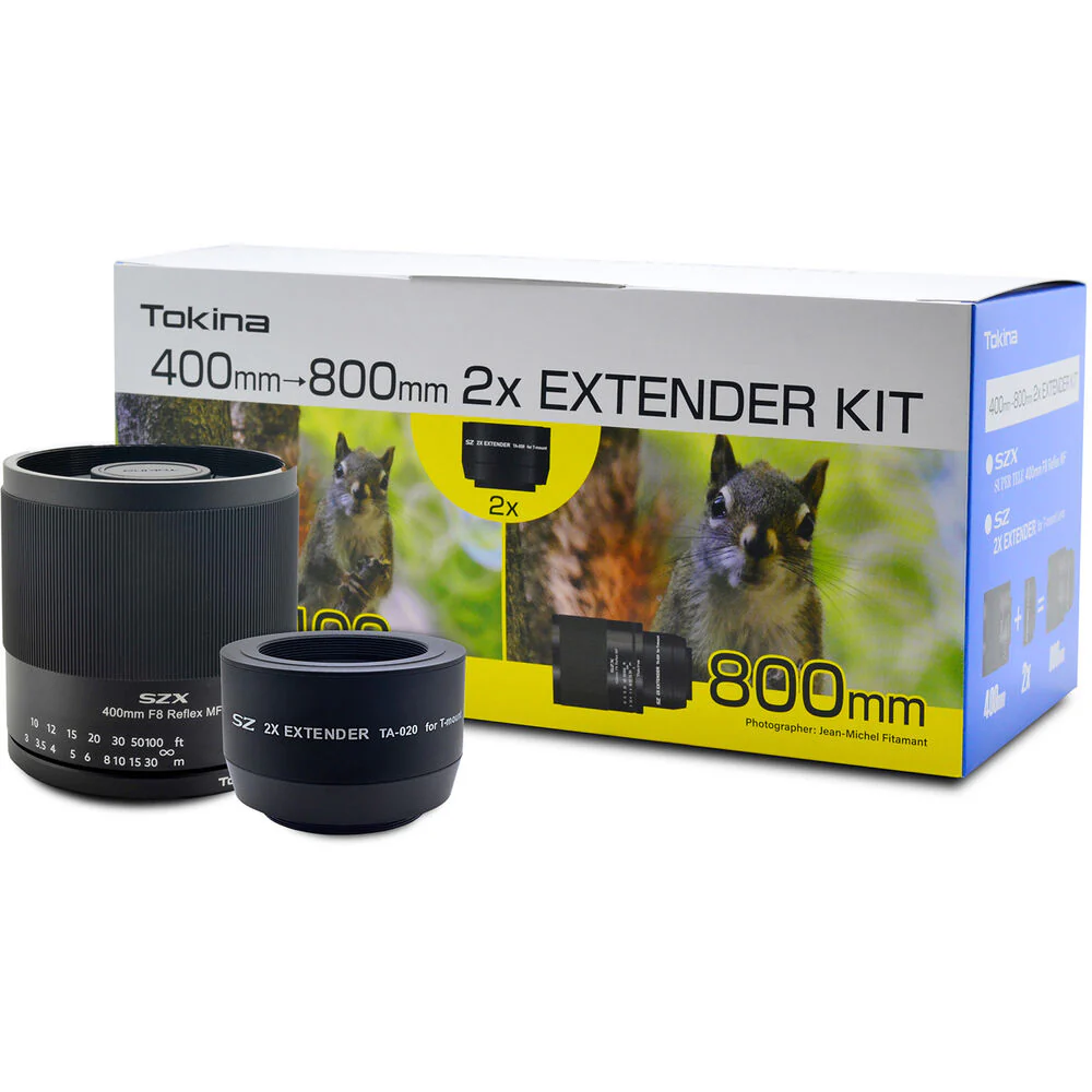 Tokina SZX 400mm f/8 Reflex MF Lens with 2x Extender Kit for FUJIFILM X - Image 3