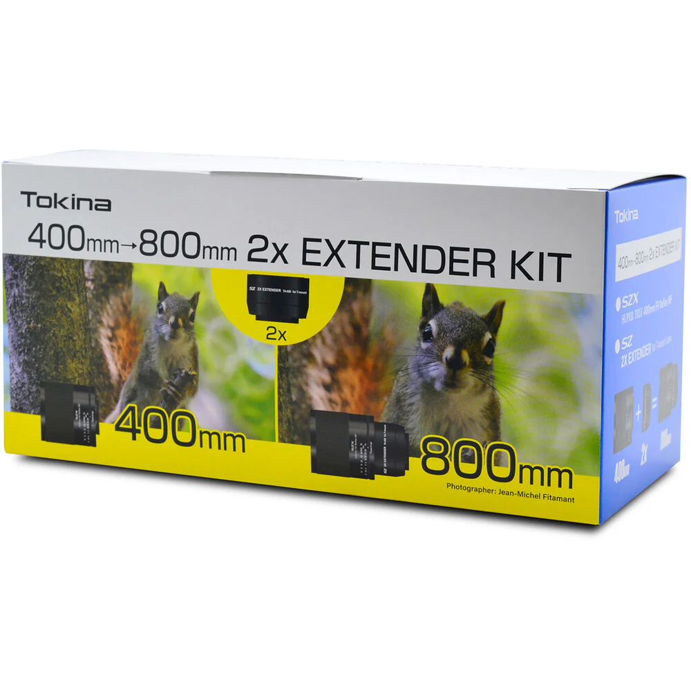 Tokina SZX 400mm f/8 Reflex MF Lens with 2x Extender Kit for Nikon F - Image 5