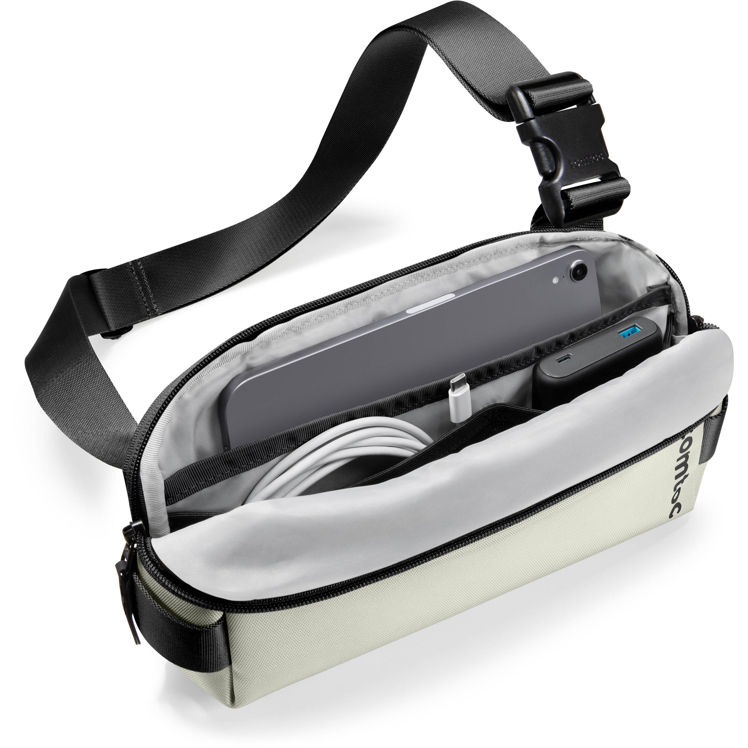 tomtoc Explorer-T21 Sling Bag (Light Cyan, 4L) - Image 4