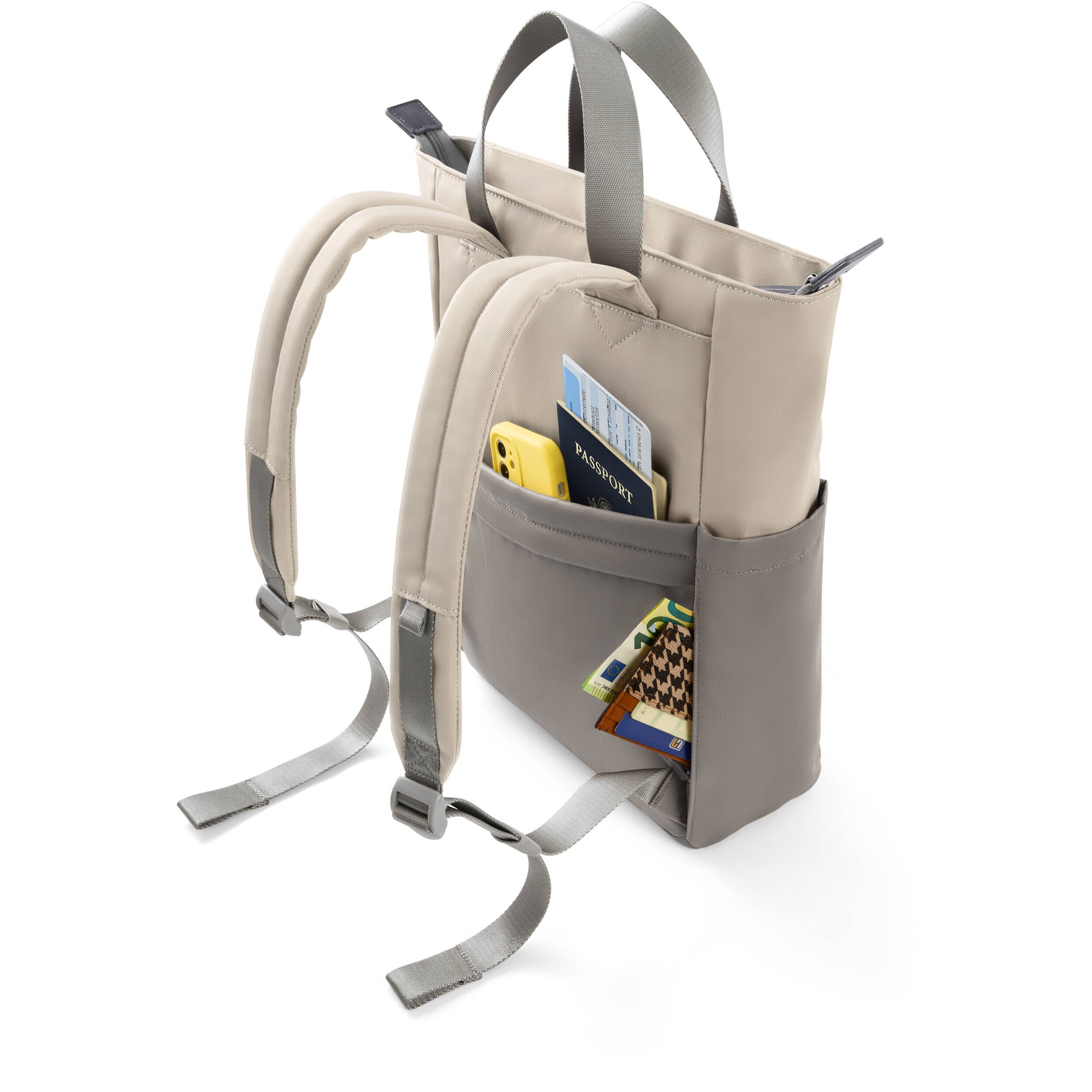 tomtoc Slash T63 Backpack (Moon Gray, 12L) - Image 5