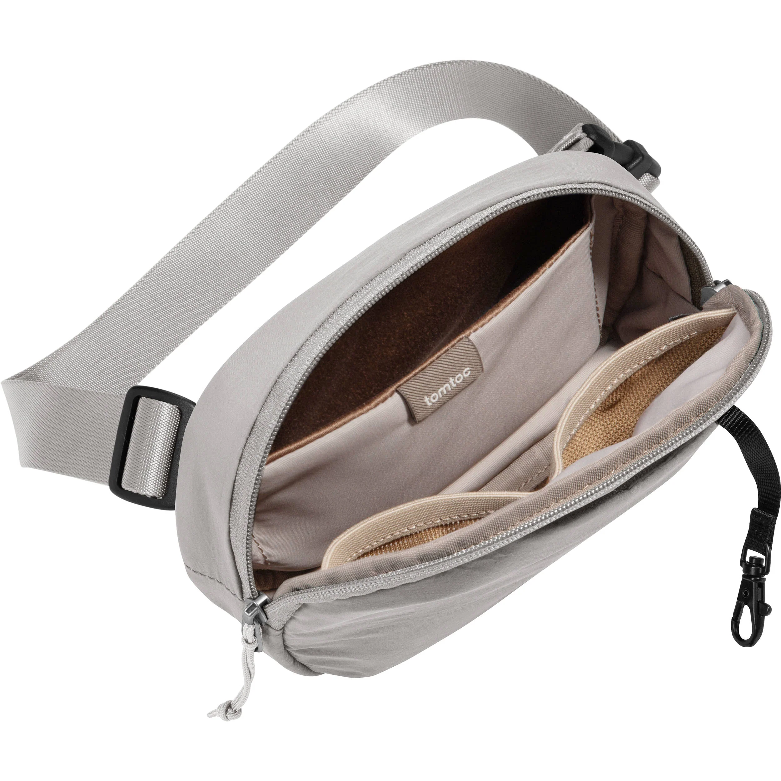 tomtoc SlingBean-T32 Belt Bag (Gray, 1.5L) - Image 3