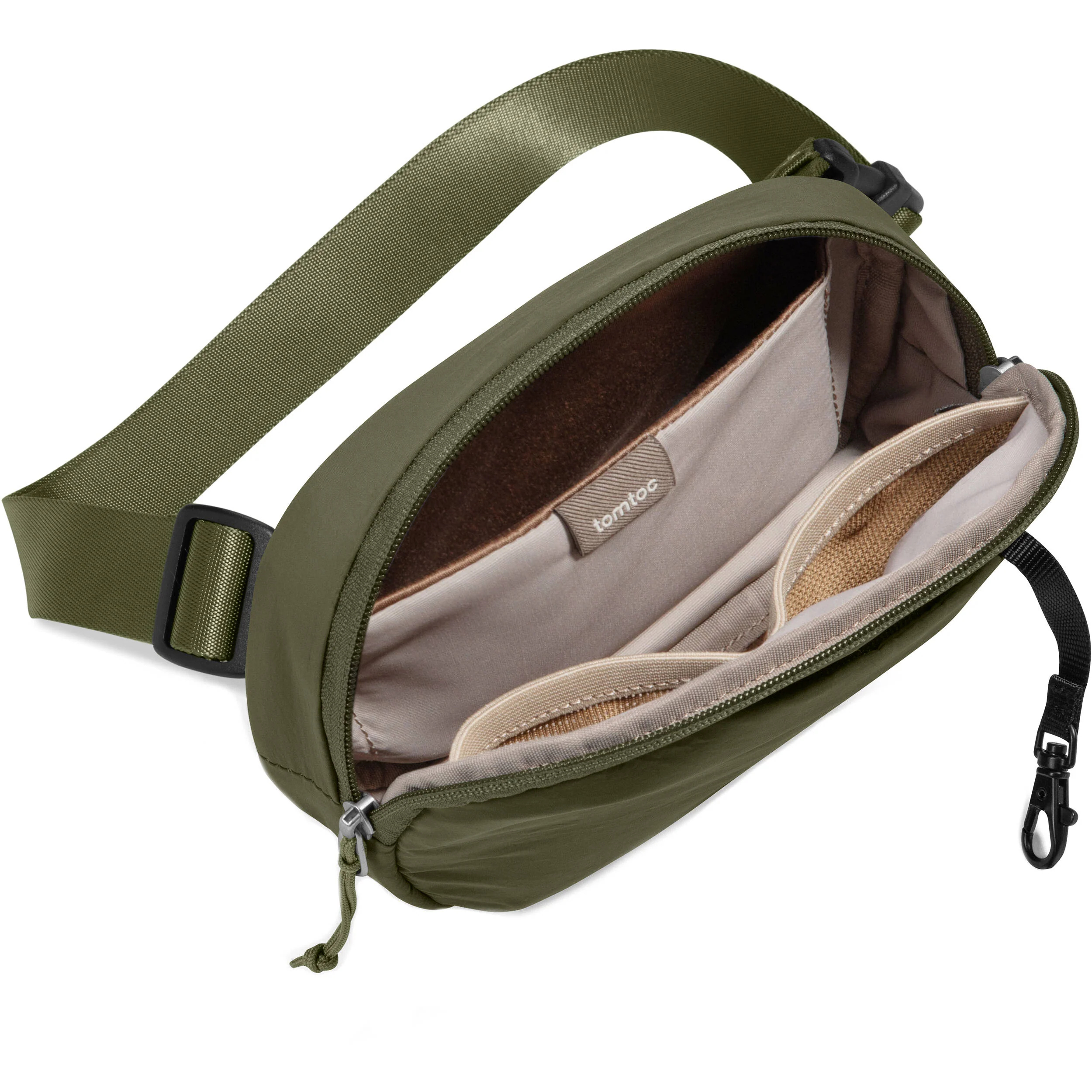 tomtoc SlingBean-T32 Belt Bag (Green, 1.5L) - Image 3