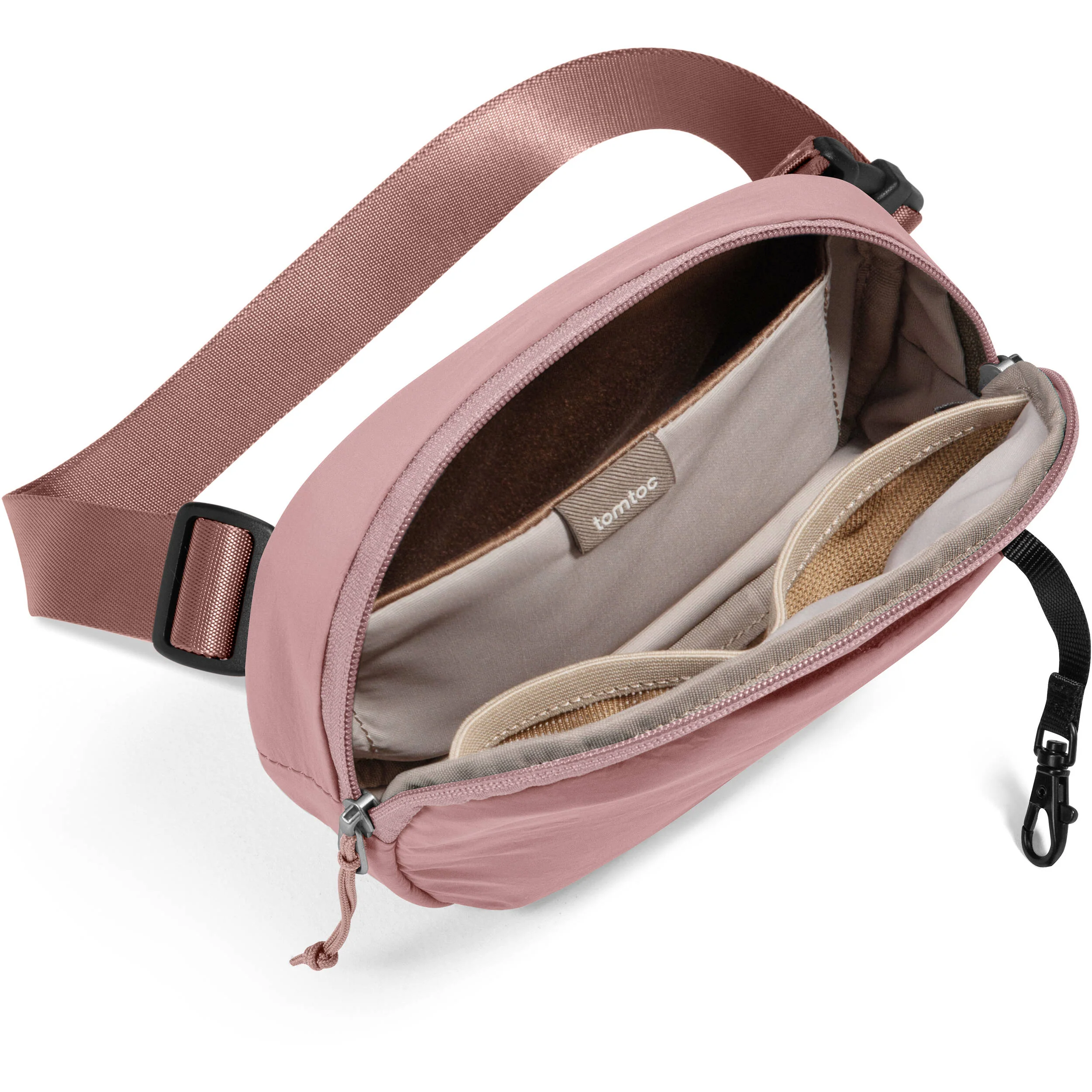 tomtoc SlingBean-T32 Belt Bag (Pink, 1.5L) - Image 3