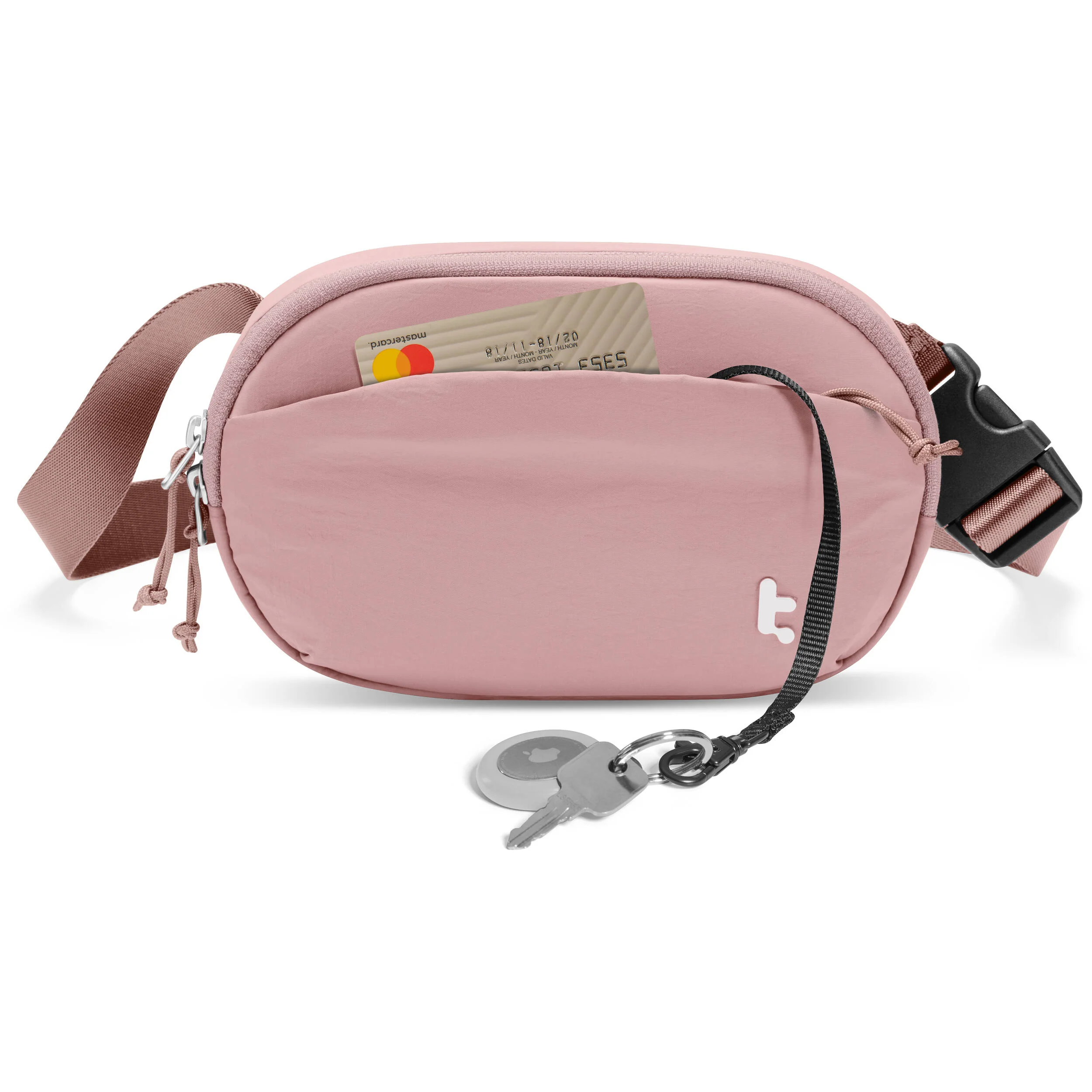 tomtoc SlingBean-T32 Belt Bag (Pink, 1.5L) - Image 7