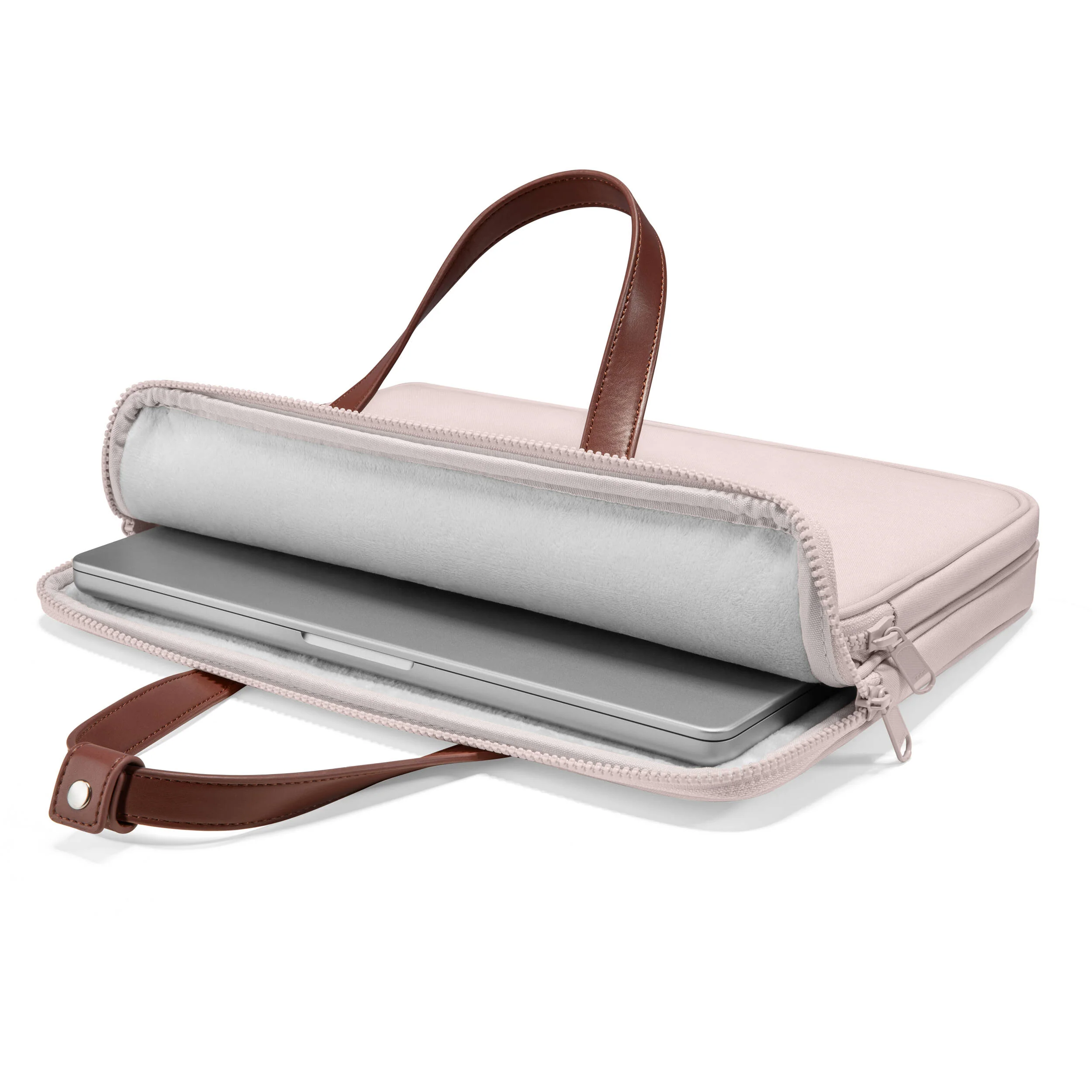 tomtoc Versatile-A12 13.5" Laptop Shoulder Bag (Pink) - Image 5
