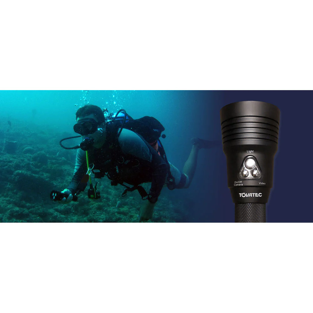 Tovatec Mera Dive Light with Camera - Image 9
