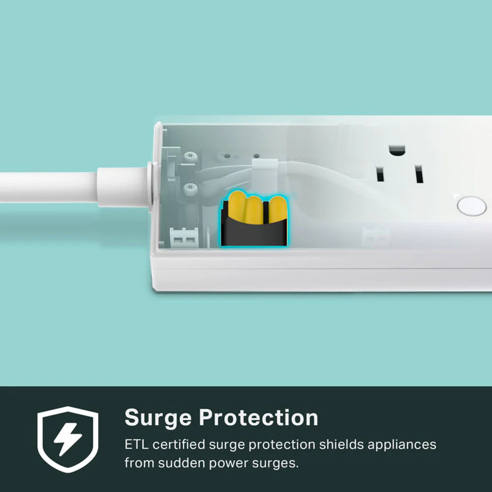 TP-Link KP303 Kasa Smart Wi-Fi Power Strip (2-Pack) - Image 5