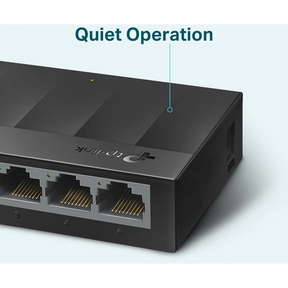 TP-Link LS1005G 5-Port Gigabit Unmanaged Switch - Image 4