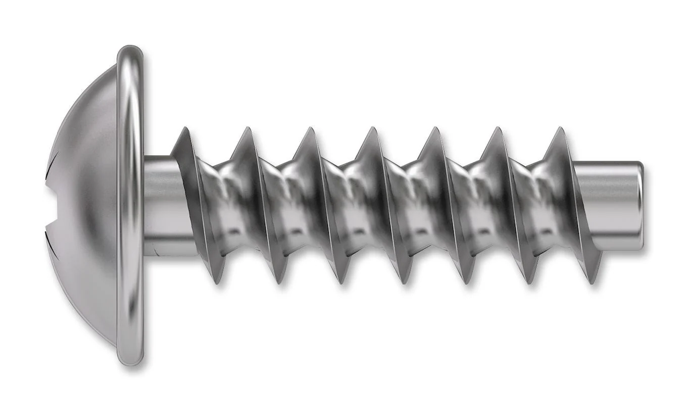 TR FASTENINGS 4.018FLST30TC1D Screw, Thread Forming, M4, 18 mm, Zinc, Steel, Flange Head Pozidriv