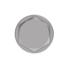 TR Fastenings 6.3 X 32 WXA2DX S50 DIN7504 6.3 DIN7504 HEX Washer Head Screw SS A2 6.3X32MM - Image 2