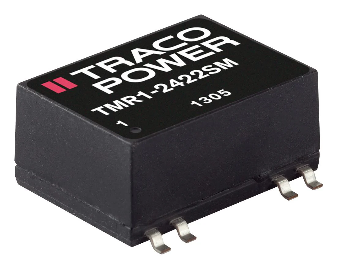 TRACO POWER TMR 1-2411SM Isolated Surface Mount DC/DC Converter, ITE, 2:1, 1 W, 1 Output, 5 V