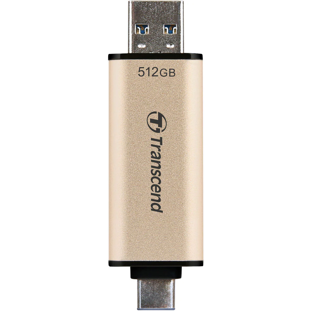 Transcend JetFlash 930C 2-In-1 Flash Drive (512GB)