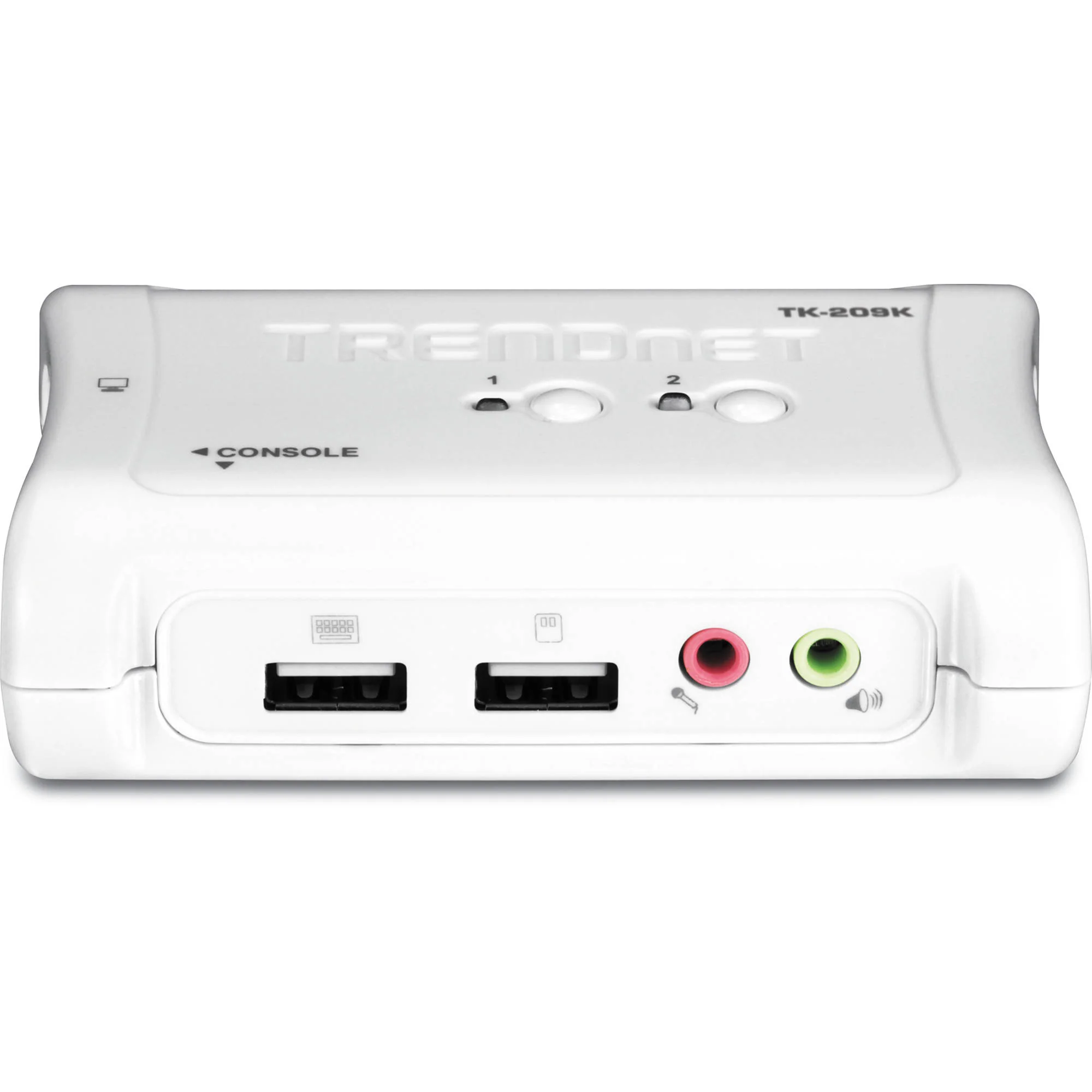TRENDnet 2-Port USB KVM Switch Kit with Audio - Image 2