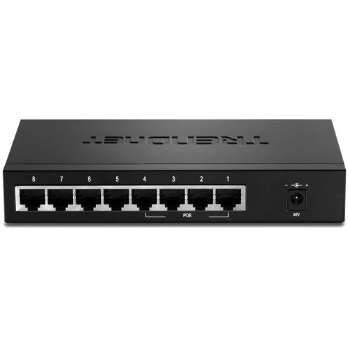 TRENDnet 8-Port 10/100Mbps PoE Switch - Image 2