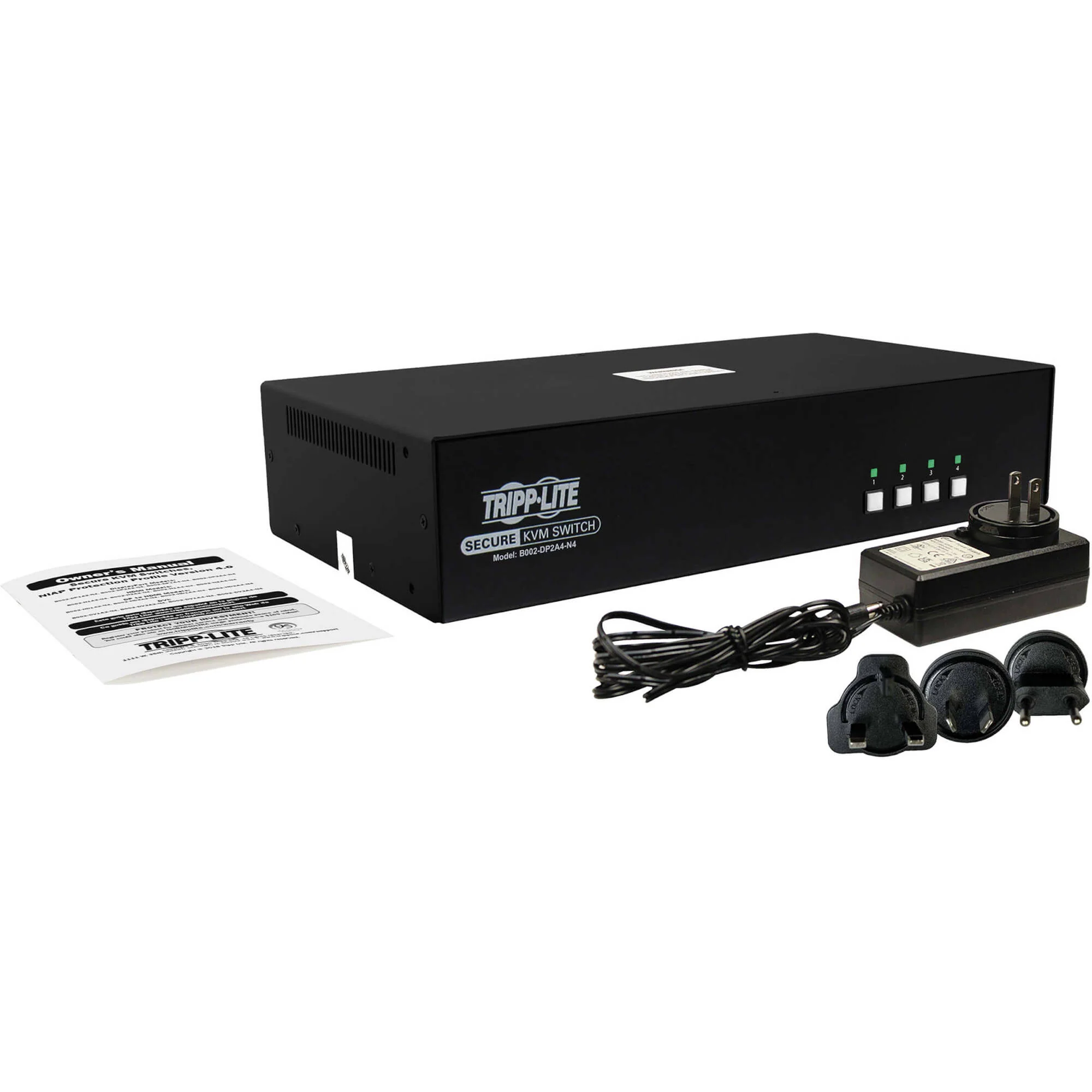 Tripp Lite 4-Port Dual-Head DisplayPort to DisplayPort Secure KVM Switch - Image 4