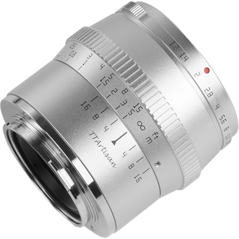 TTArtisan 50mm f/1.2 Lens for Sony E (Silver) - Image 2
