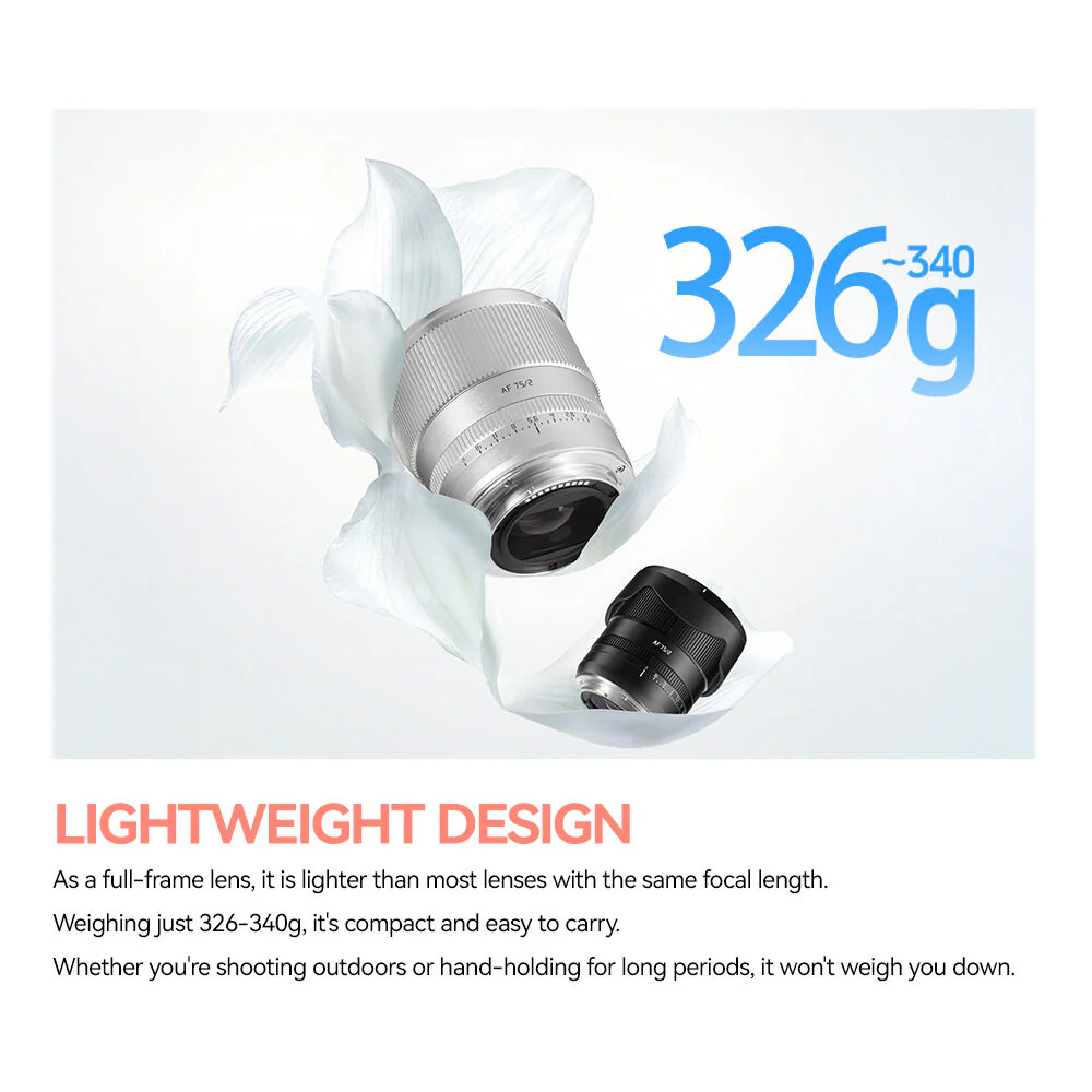 TTArtisan AF 75mm f/2 Lens (L-Mount, Silver) - Image 6