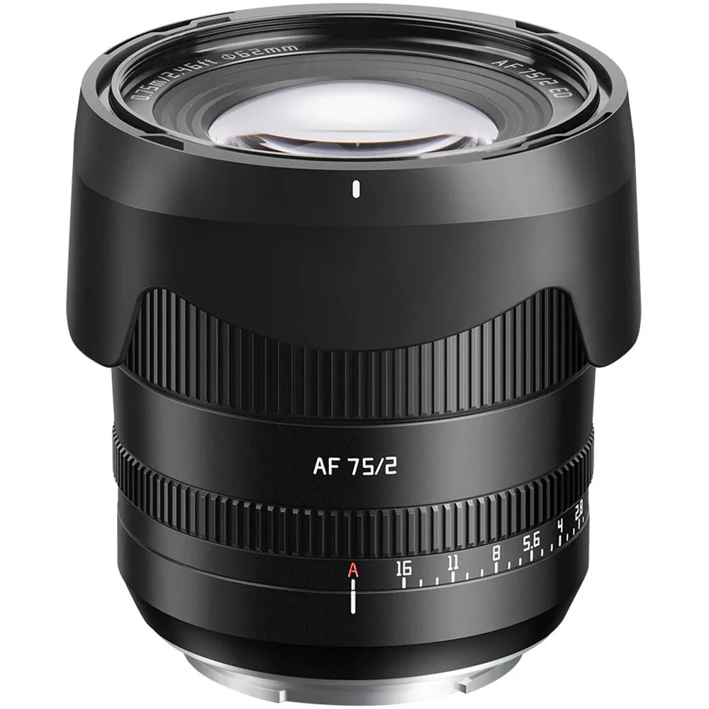 TTArtisan AF 75mm f/2 Lens (Nikon Z, Silver) - Image 2