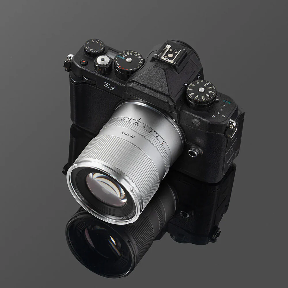 TTArtisan AF 75mm f/2 Lens (Nikon Z, Silver) - Image 3