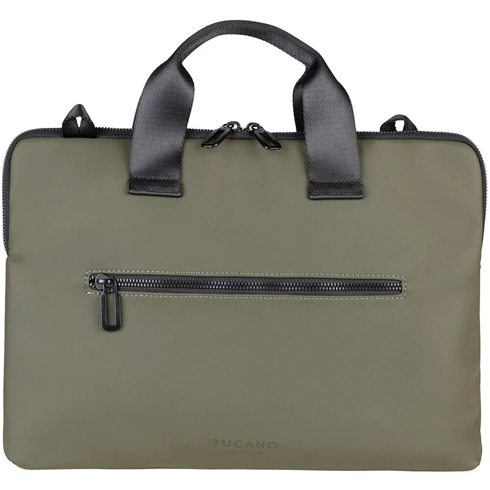 Tucano Gommo 13-14" Slim Brief Laptop Bag (Green) - Image 2