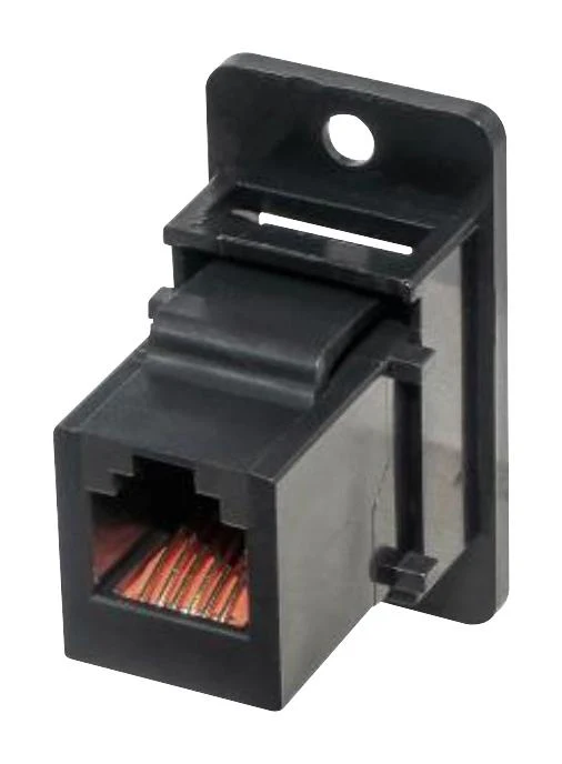 TUK KCK66BPM In-Line Adapter RJ12 Adaptor Low Profile Panel Mount Range Series Jack 6 Ways - Image 2