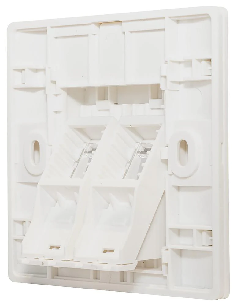 TUK KP45K2 Faceplate, Angled, Faceplate, Keystones & Back Boxes, 2, ABS (Acrylonitrile Butadiene Styrene) Body - Image 2