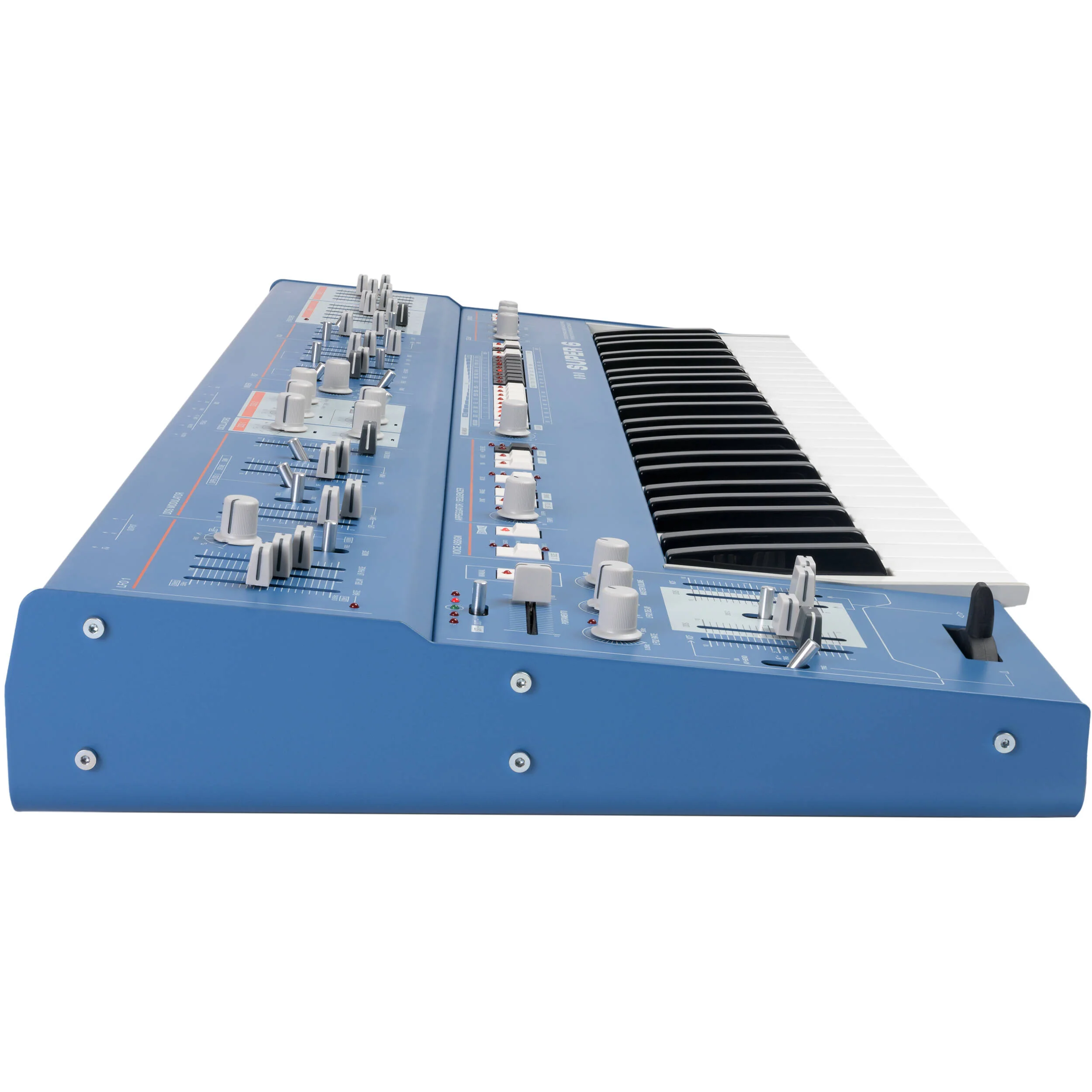 UDO Audio Super 6 Digital-Analog Hybrid Synthesizer (Blue) - Image 5