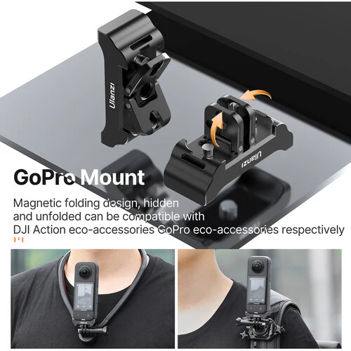 Ulanzi 3-in-1 Quick Release Adapter for Insta360 X3/X2 - Image 4