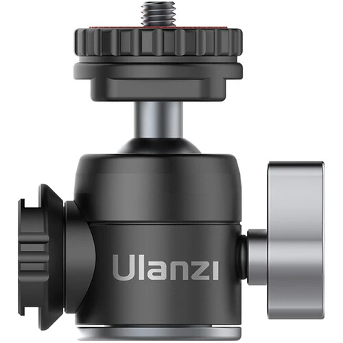 Ulanzi Dual Cold Shoe Ball Head - Image 2