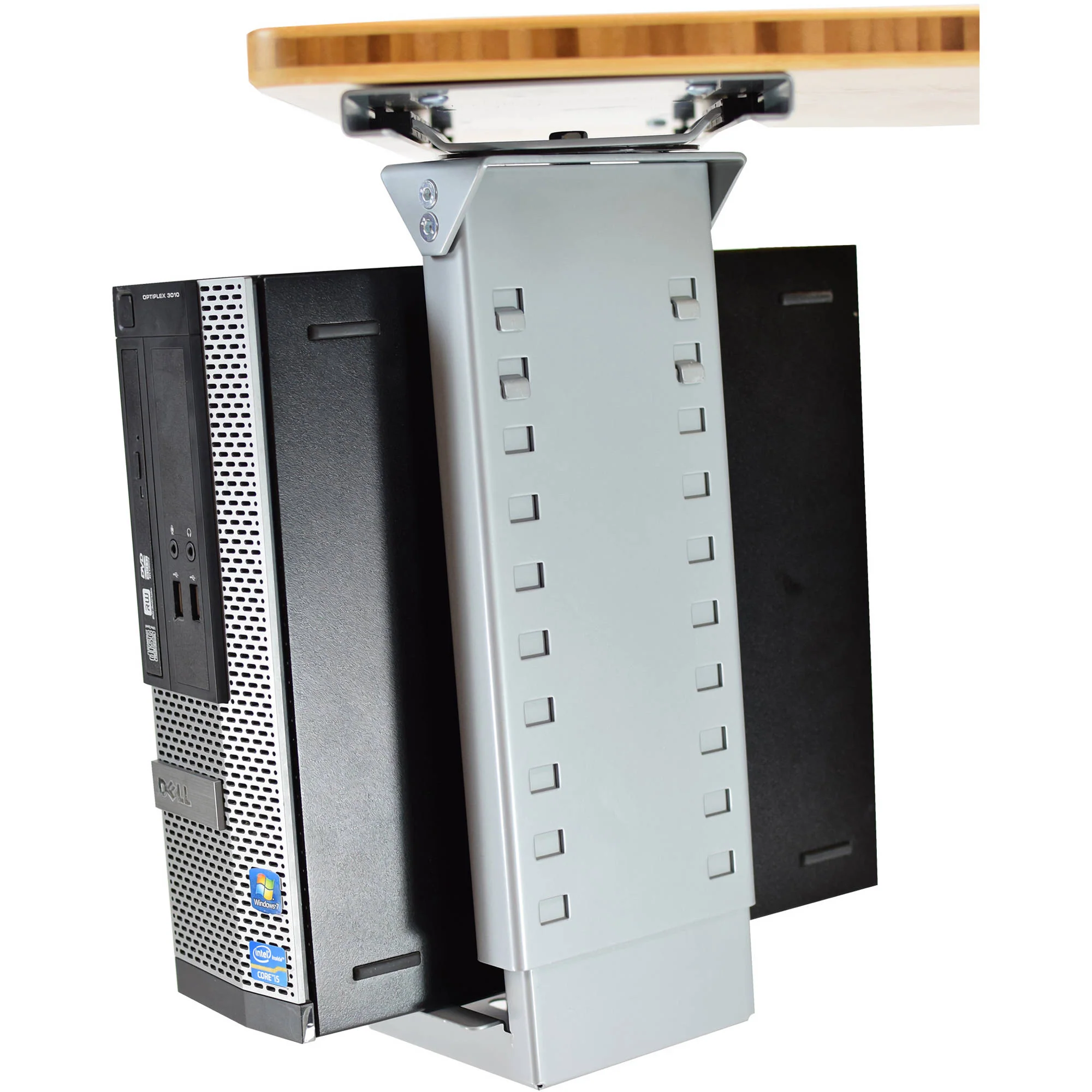 Uncaged Ergonomics Swiveling Under-Desk CPU Holder - Image 5