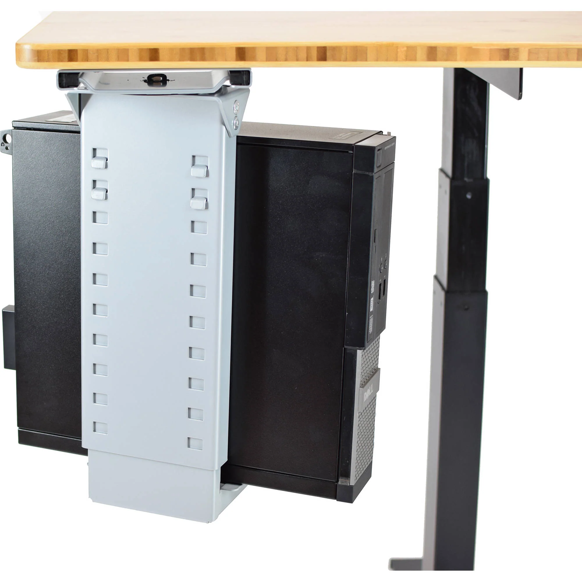 Uncaged Ergonomics Swiveling Under-Desk CPU Holder - Image 6