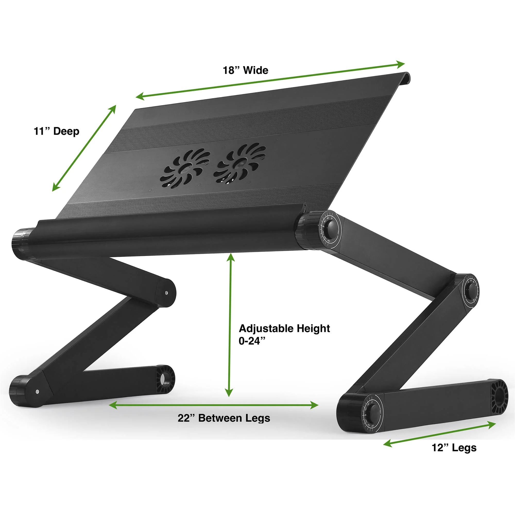 Uncaged Ergonomics Workez Executive 2 Fans, 3 Usb Ports - Image 3