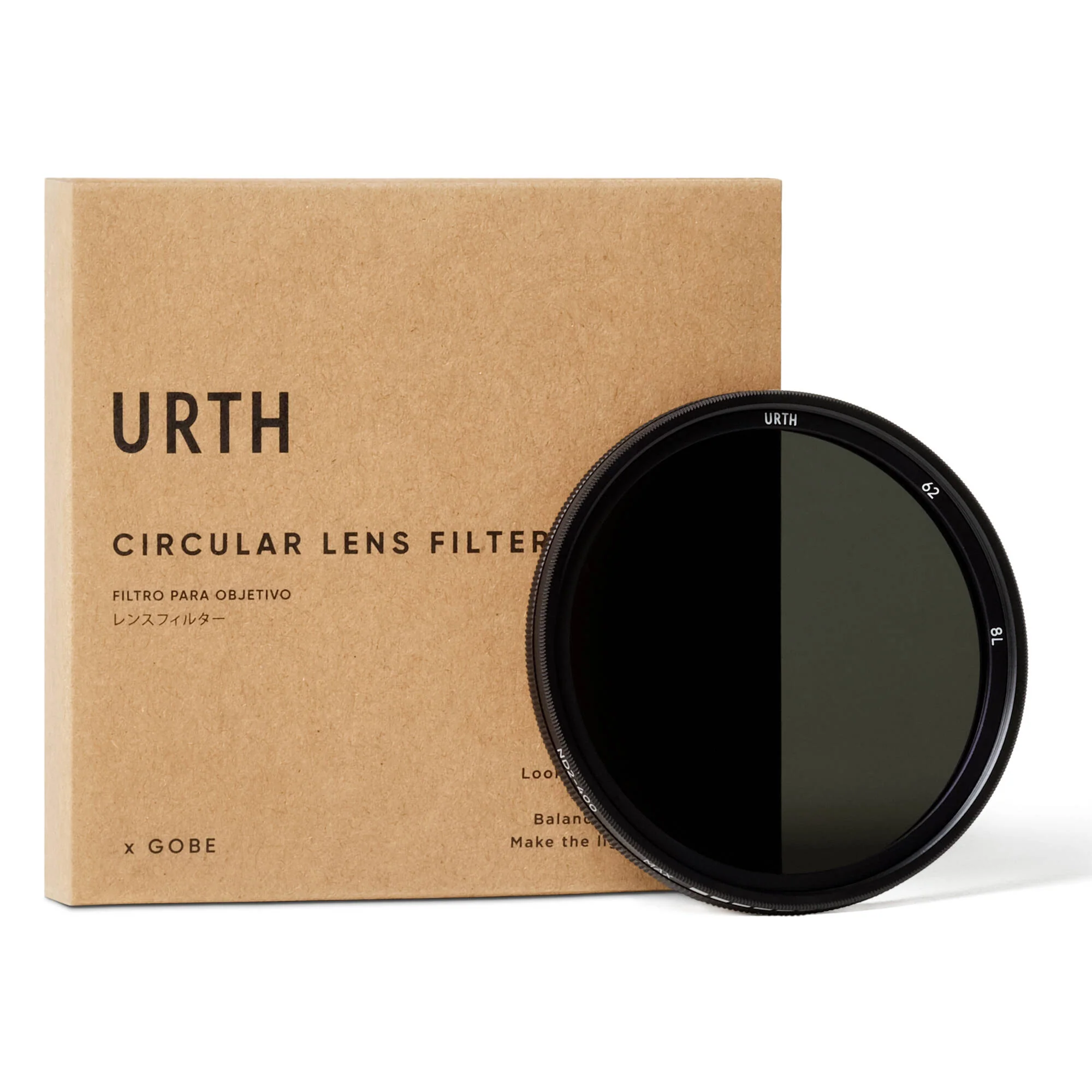Urth ND2-400 (1-8.6 Stop) Variable ND Lens Filter (62mm) - Image 3