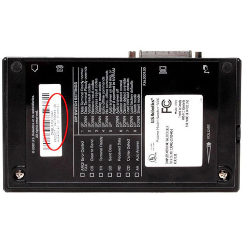 US Robotics Serial Controller Dial-Up External Fax/Modem - Image 6
