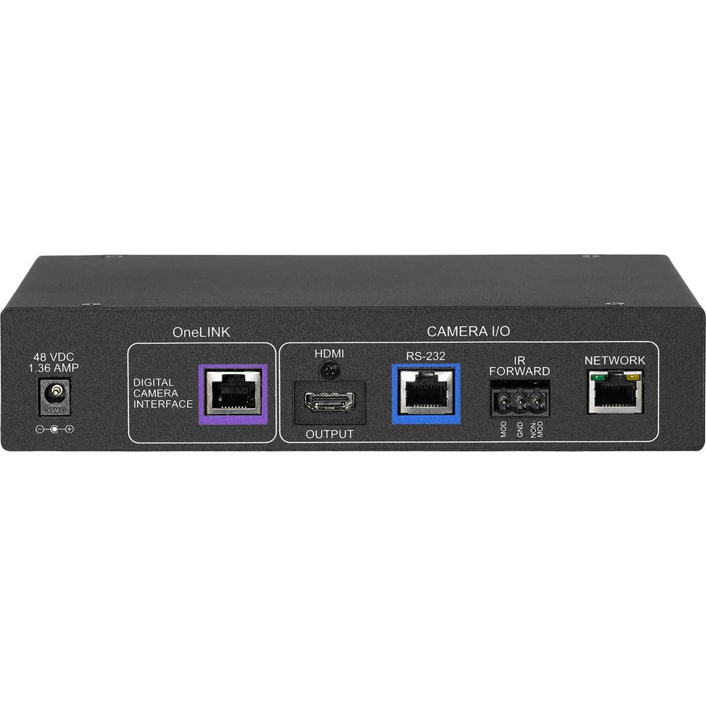 Vaddio RoboSHOT 12E HDBT OneLINK HDMI System for Polycom Codecs (Black) - Image 5