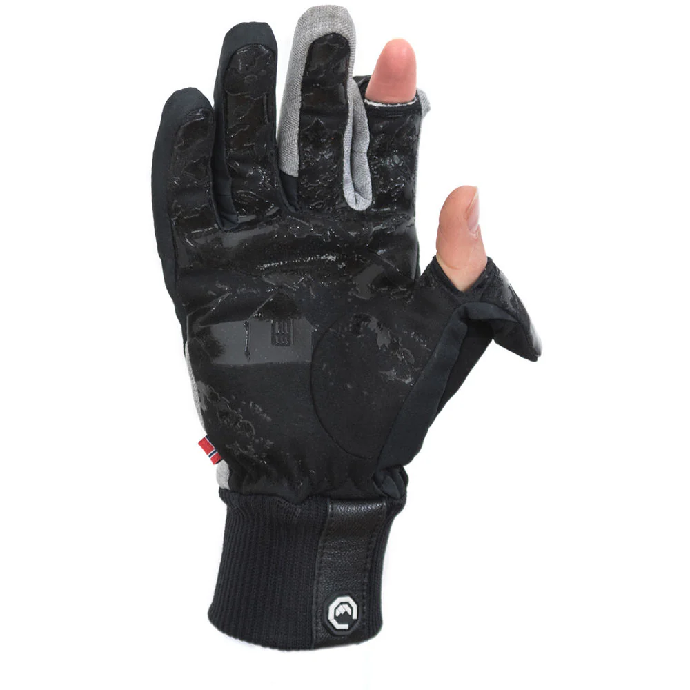 Vallerret Women's Nordic Photography Gloves (Extra-Small, Black/Gray) - Image 3