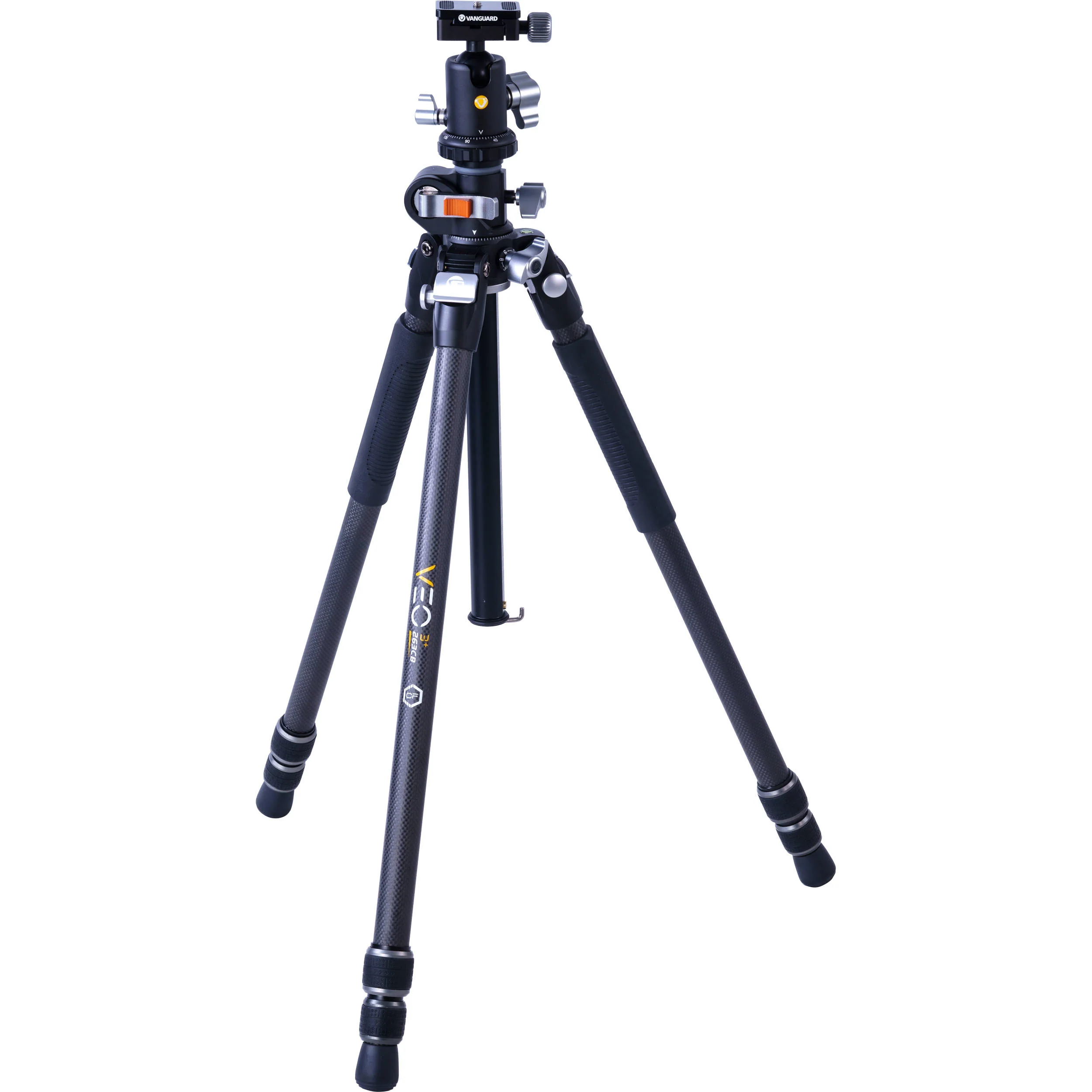 Vanguard VEO 3+ 263CB Carbon Fiber Tripod with VEO BH-160 Ball Head - Image 2