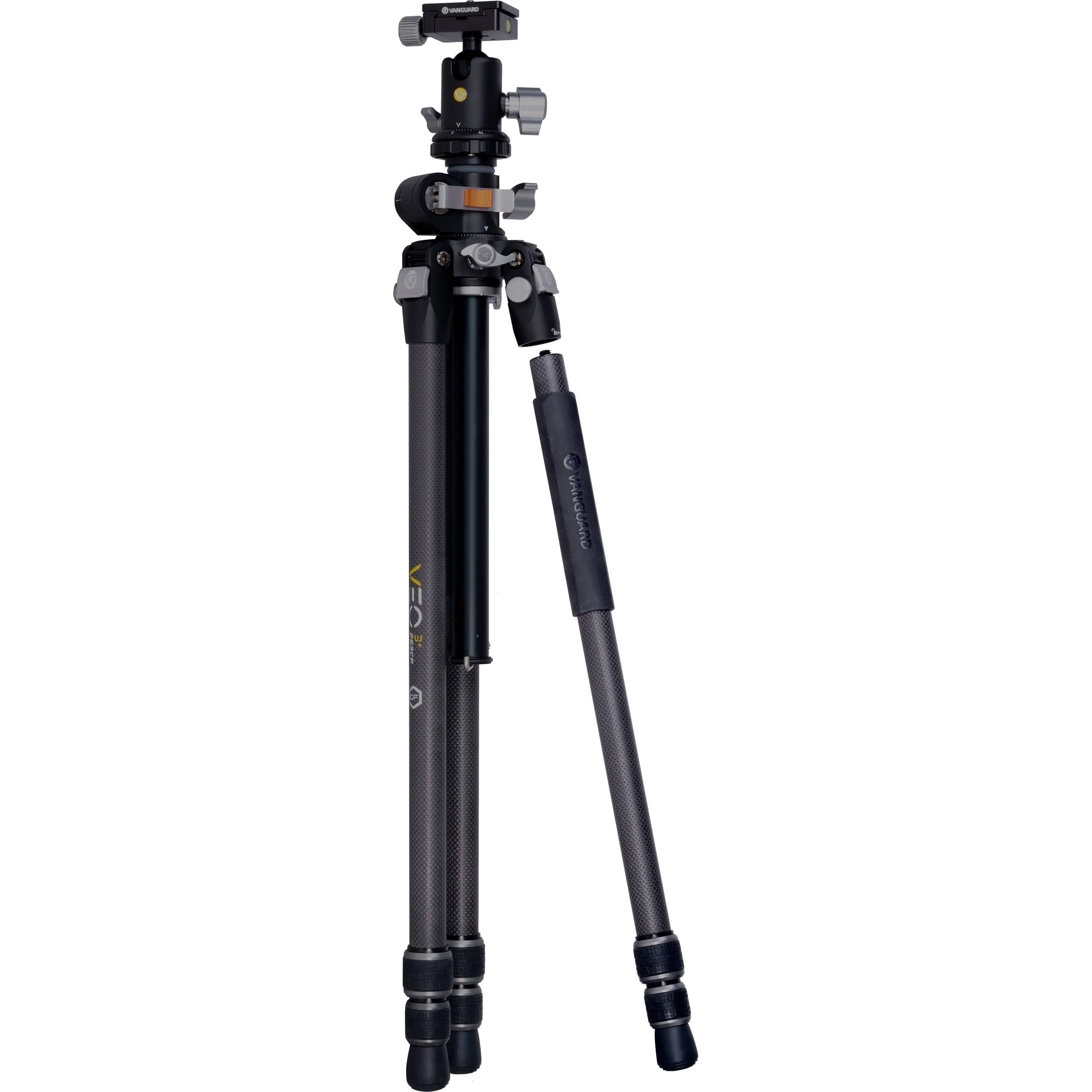Vanguard VEO 3+ 263CB Carbon Fiber Tripod with VEO BH-160 Ball Head - Image 3