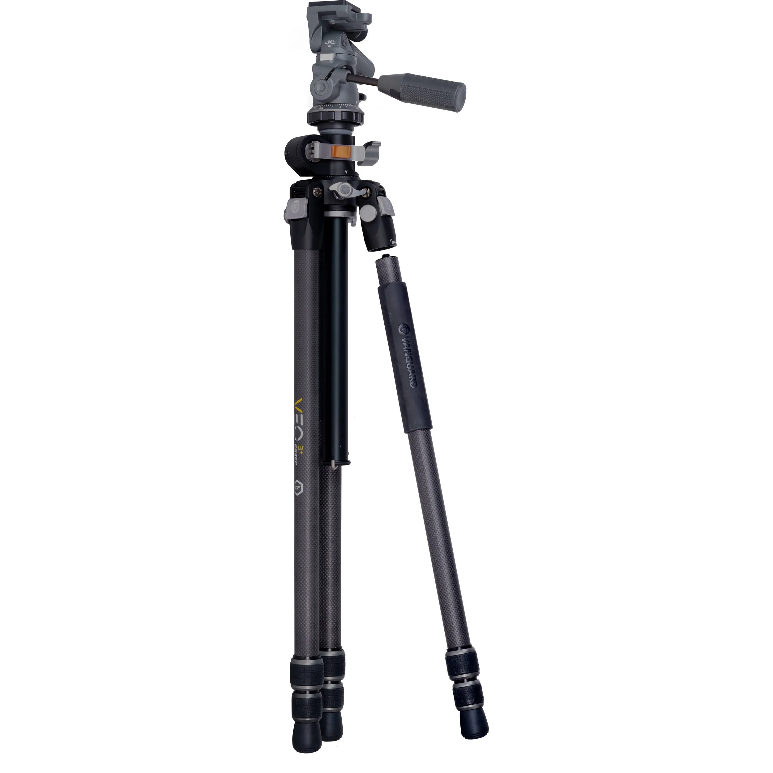 Vanguard VEO 3+ 263CP Carbon Fiber Tripod with VEO 2 PH-38 Pan Head - Image 4