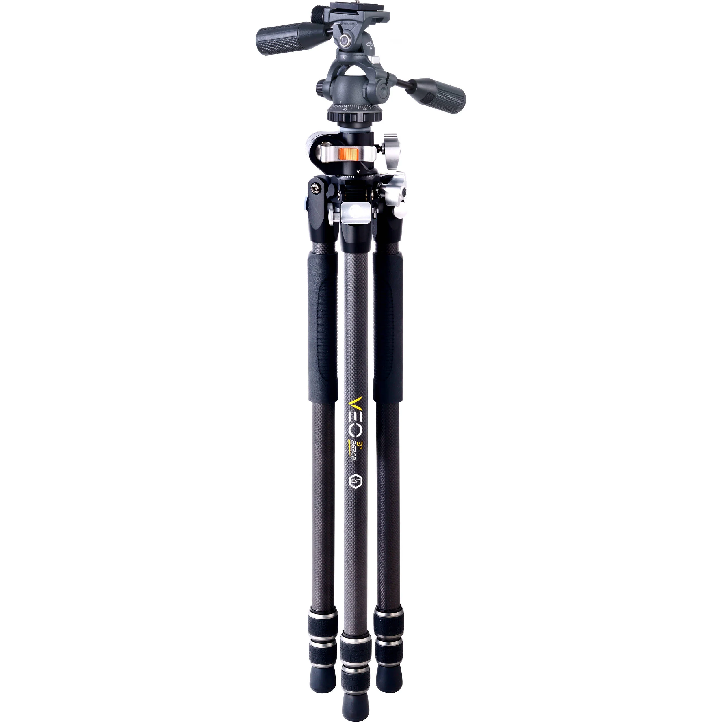 Vanguard VEO 3+ 263CP Carbon Fiber Tripod with VEO 2 PH-38 Pan Head - Image 5
