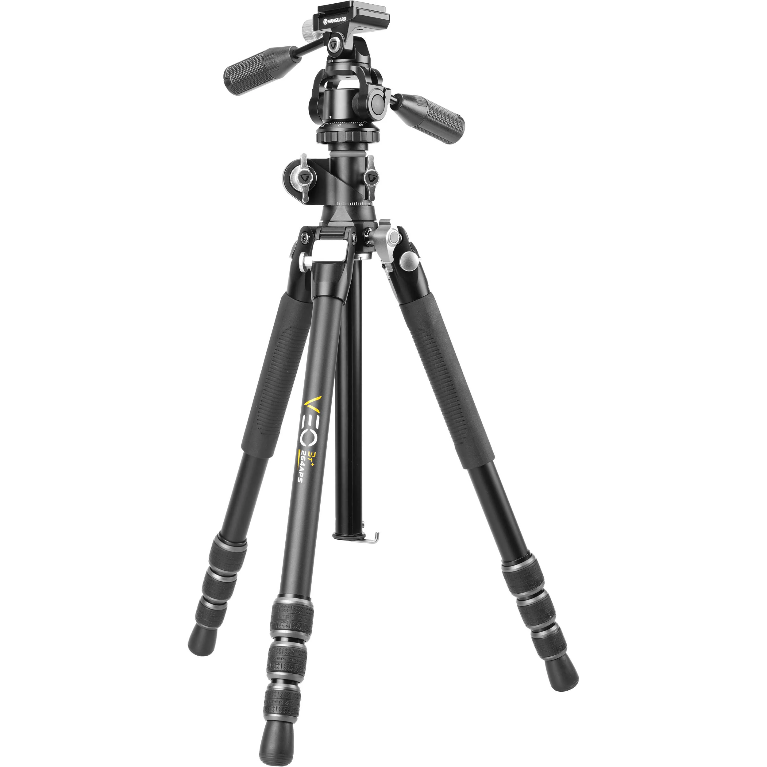 Vanguard VEO3T+264APS Travel Tripod with VEO PH-38S Pan Head & Monopod (Aluminum) - Image 3