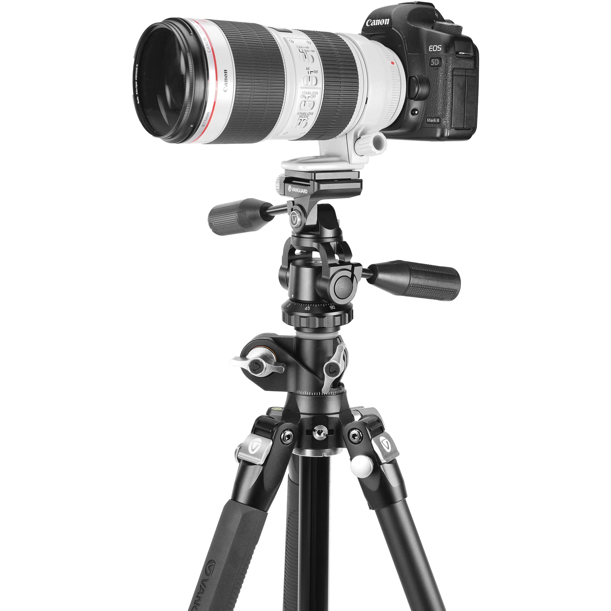 Vanguard VEO3T+264APS Travel Tripod with VEO PH-38S Pan Head & Monopod (Aluminum) - Image 6